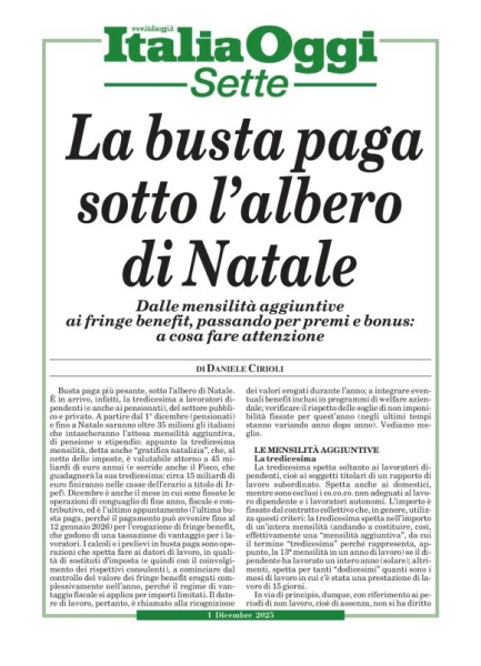 I focus di italia oggi