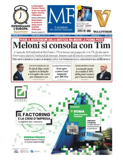 MF - Mercati Finanziari
